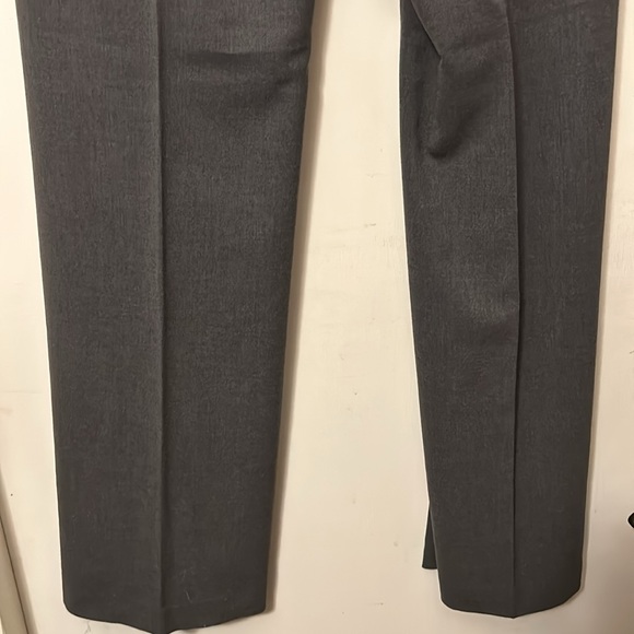 EUC Michael Kors Black Gramercy Fit Trousers size 6 charcoal gray - Picture 4 of 7